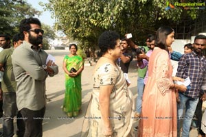 Tollywood Superstars Cast Votes in Telangana Polls