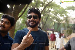 Tollywood Superstars Cast Votes in Telangana Polls