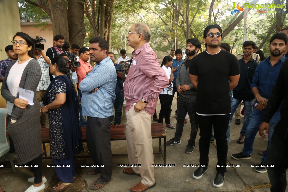 Tollywood Stars Cast Their Vote In Telangana Assembly Elections