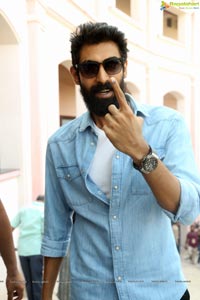 Tollywood Superstars Cast Votes in Telangana Polls