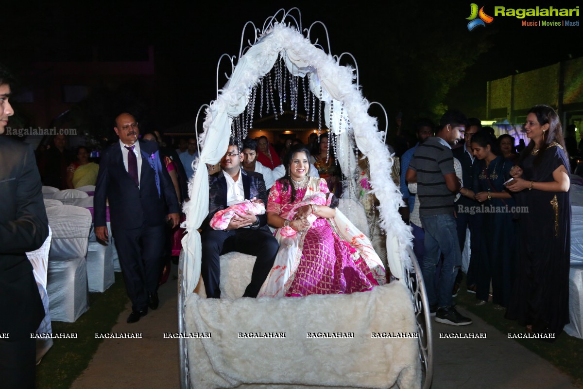 Cradle Ceremony of Charming Twins Amyraa & Anaaya @ Aalankrita Resorts