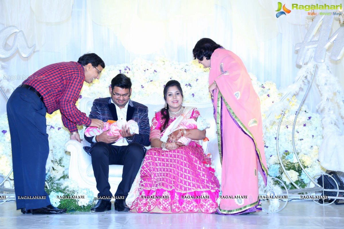 Cradle Ceremony of Charming Twins Amyraa & Anaaya @ Aalankrita Resorts