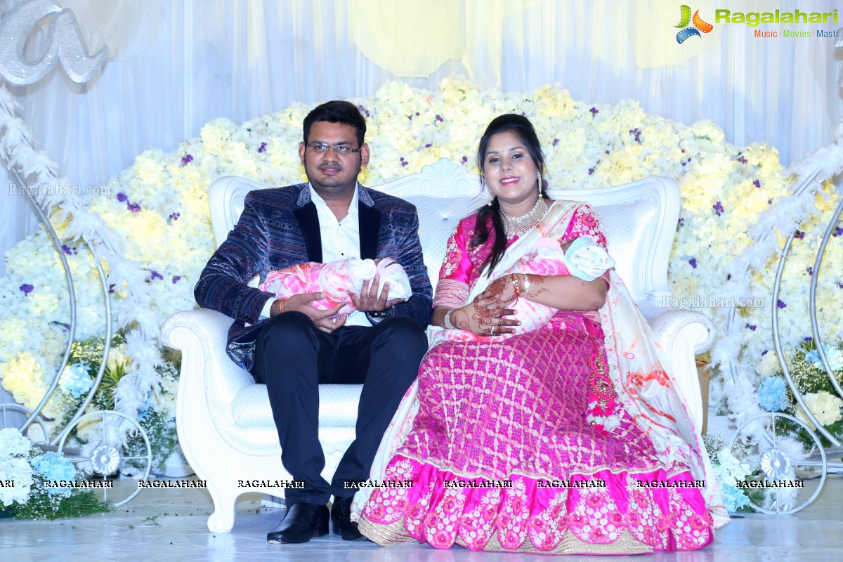 Cradle Ceremony of Charming Twins Amyraa & Anaaya @ Aalankrita Resorts