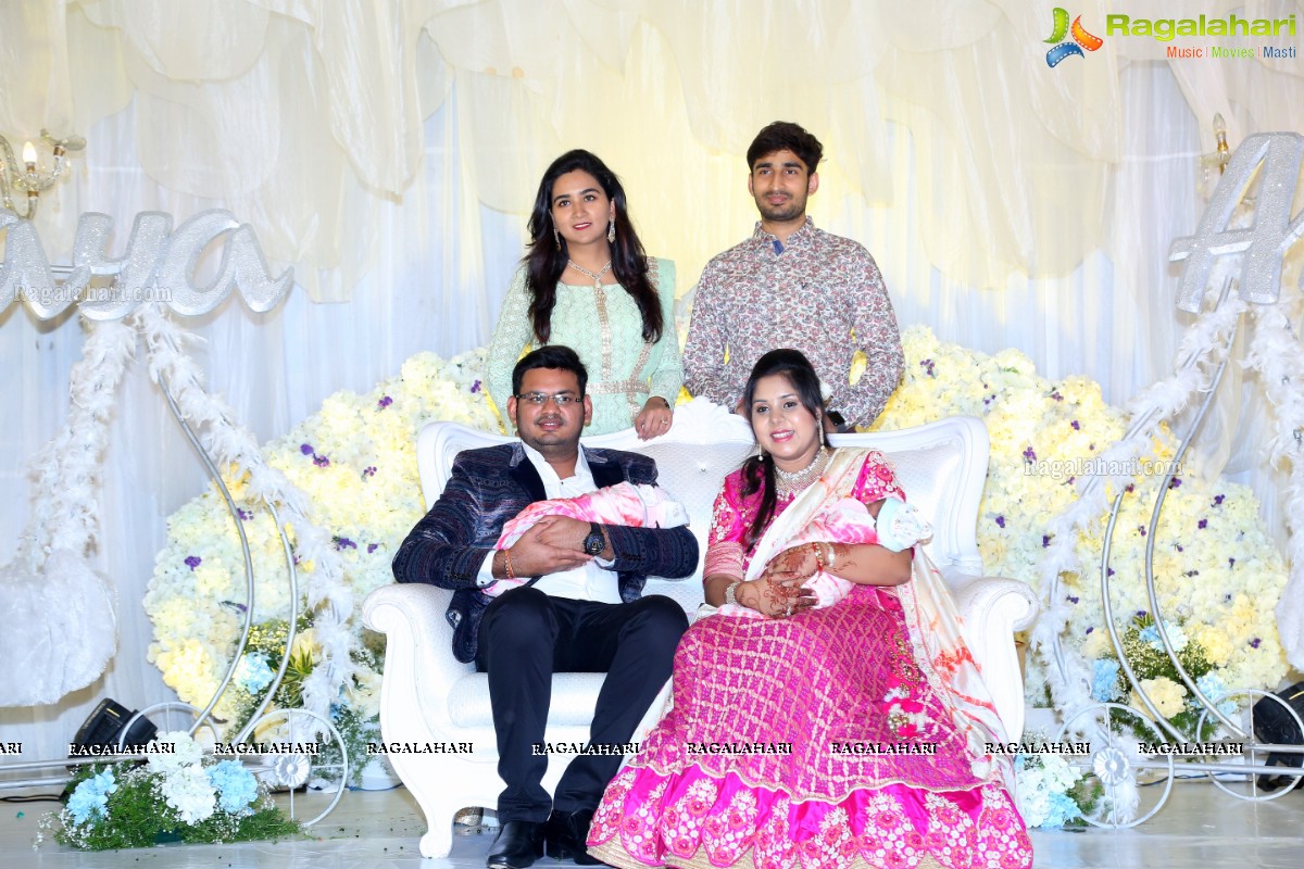 Cradle Ceremony of Charming Twins Amyraa & Anaaya @ Aalankrita Resorts