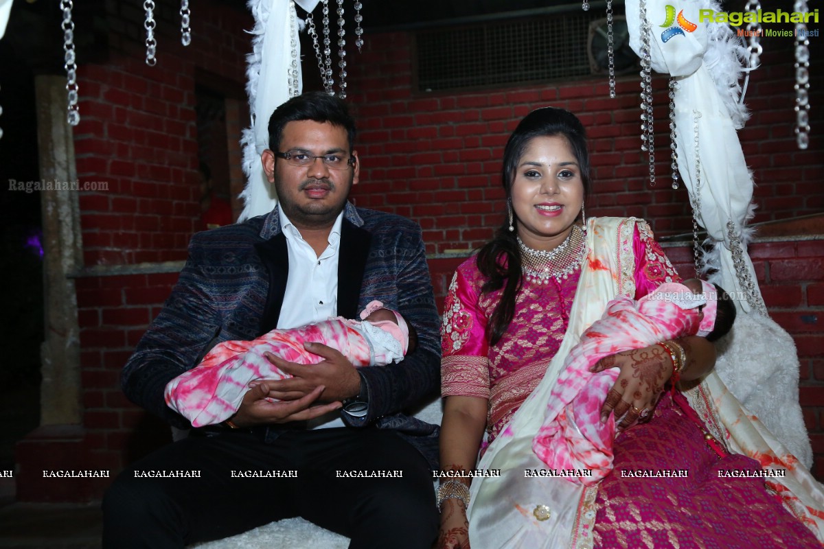 Cradle Ceremony of Charming Twins Amyraa & Anaaya @ Aalankrita Resorts