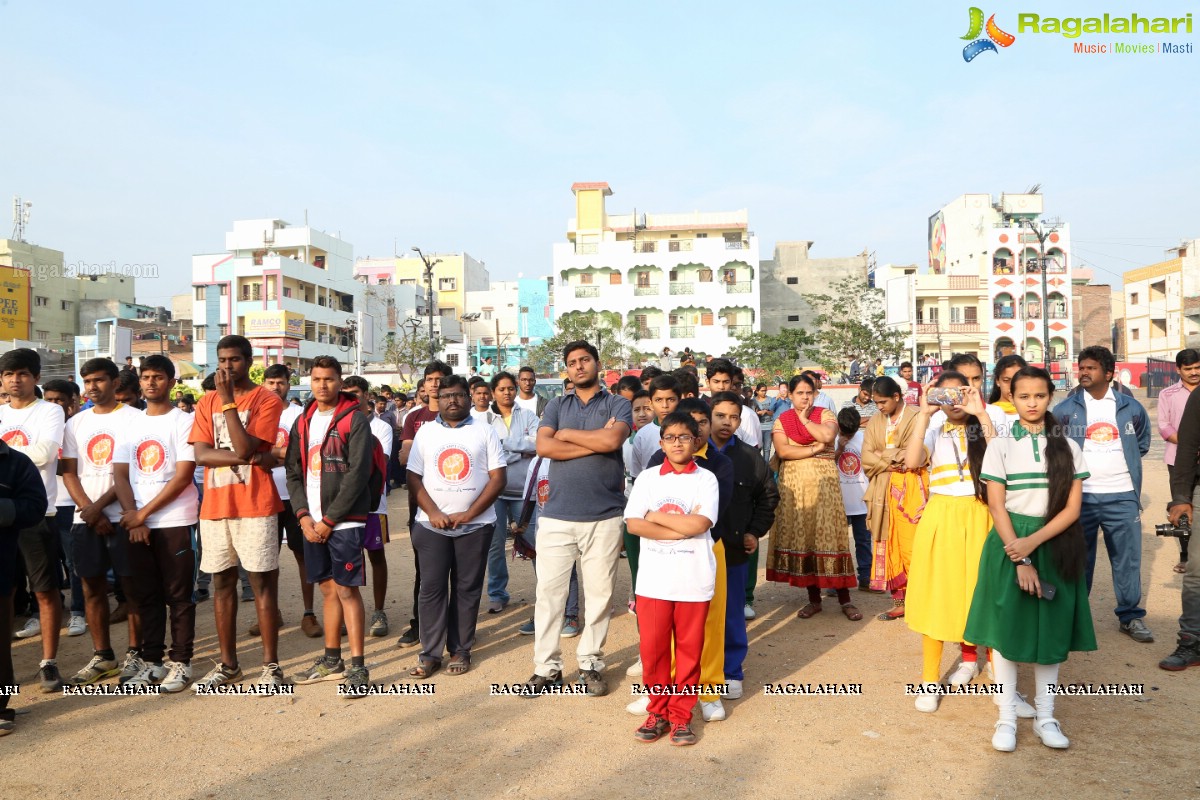 Jaya Prakash Narayana Participates In Anti Corruption Day Walk 2018