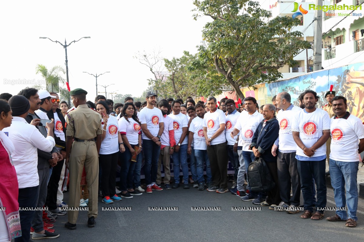 Jaya Prakash Narayana Participates In Anti Corruption Day Walk 2018