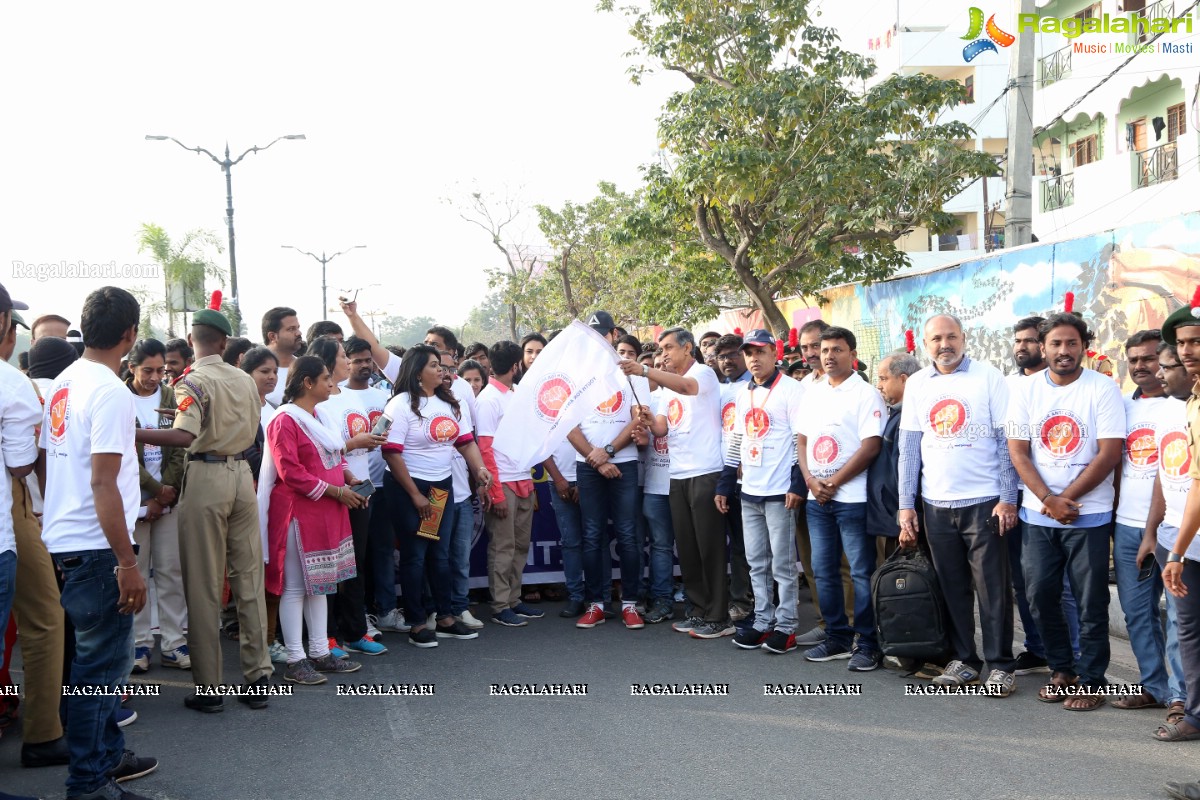 Jaya Prakash Narayana Participates In Anti Corruption Day Walk 2018