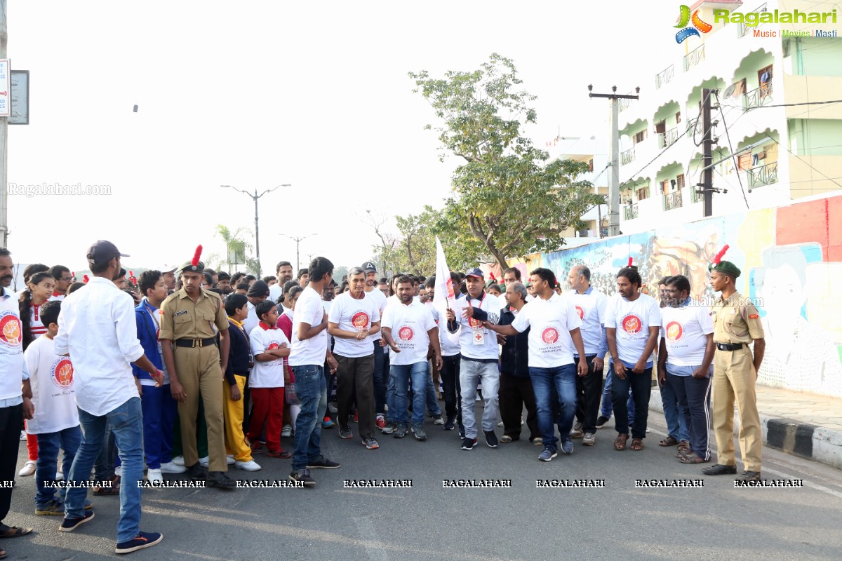 Jaya Prakash Narayana Participates In Anti Corruption Day Walk 2018