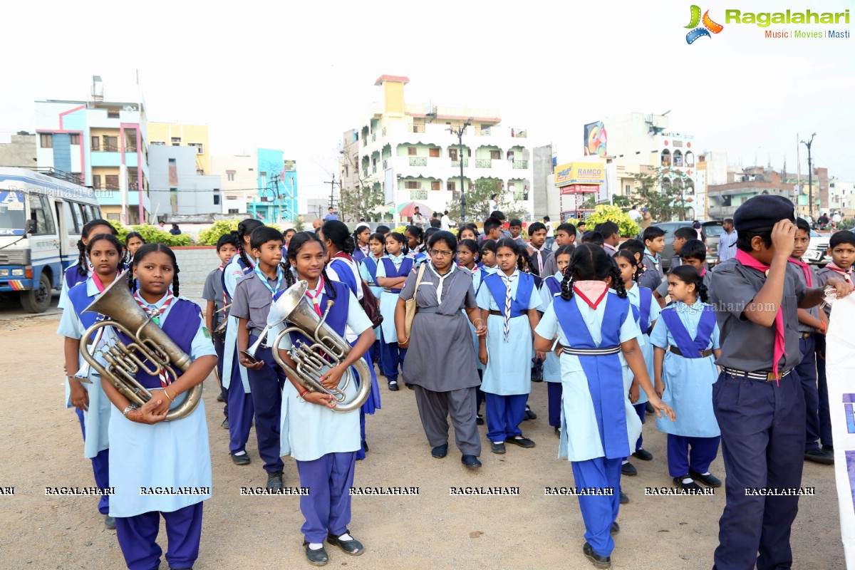 Jaya Prakash Narayana Participates In Anti Corruption Day Walk 2018