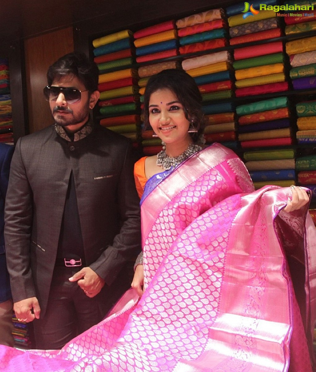 Anupama Parameswaran & Kaushal Inaugurate Subhamasthu Shopping Mall At Vijayawada