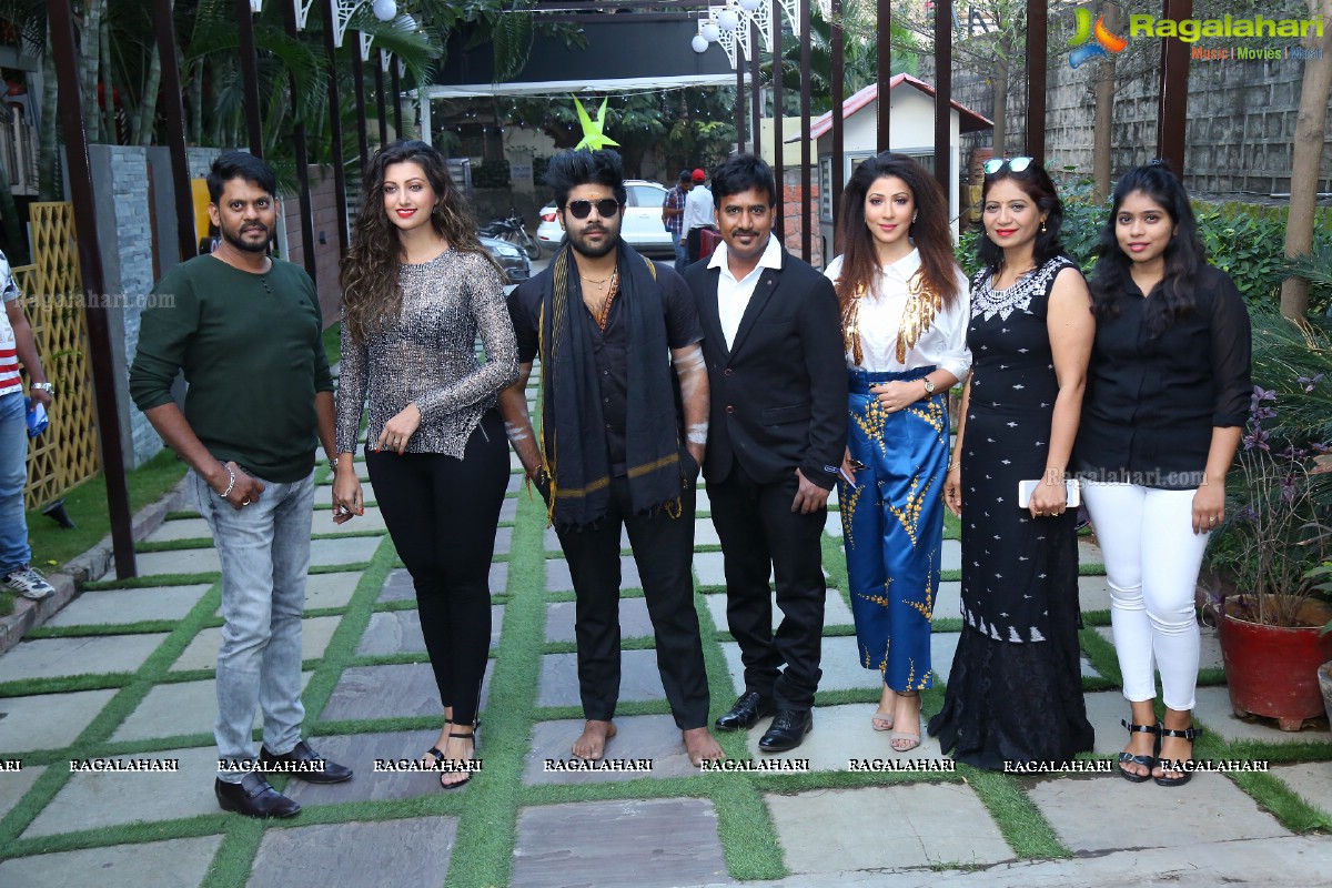 Revanth and Hamsa Nandini Unveil Bang Bang New Year Celebrations Poster @ Hotel 2 States in Jubilee Hills