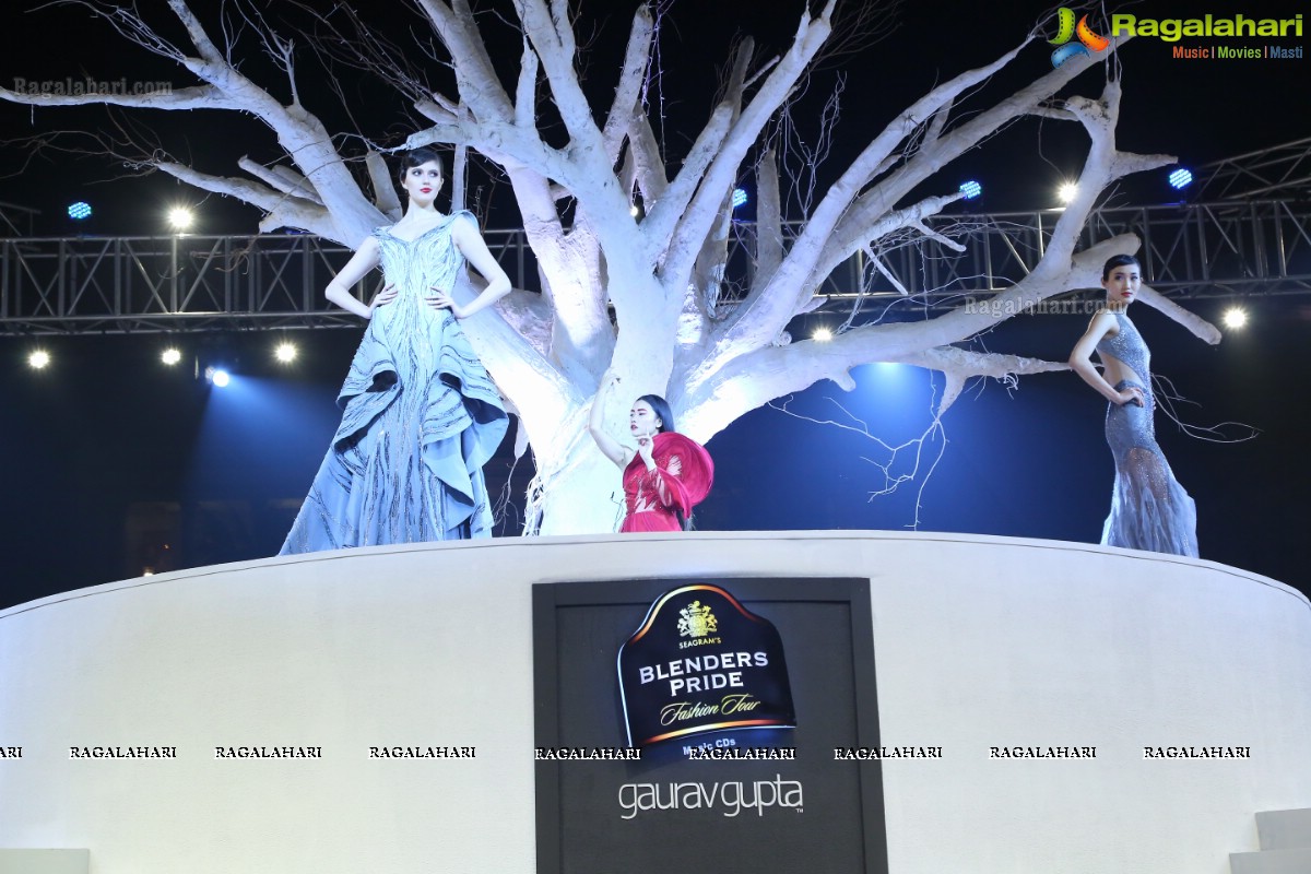 Blenders Pride Fashion Tour With Gaurav Gupta at Faluknama in Hyderabad