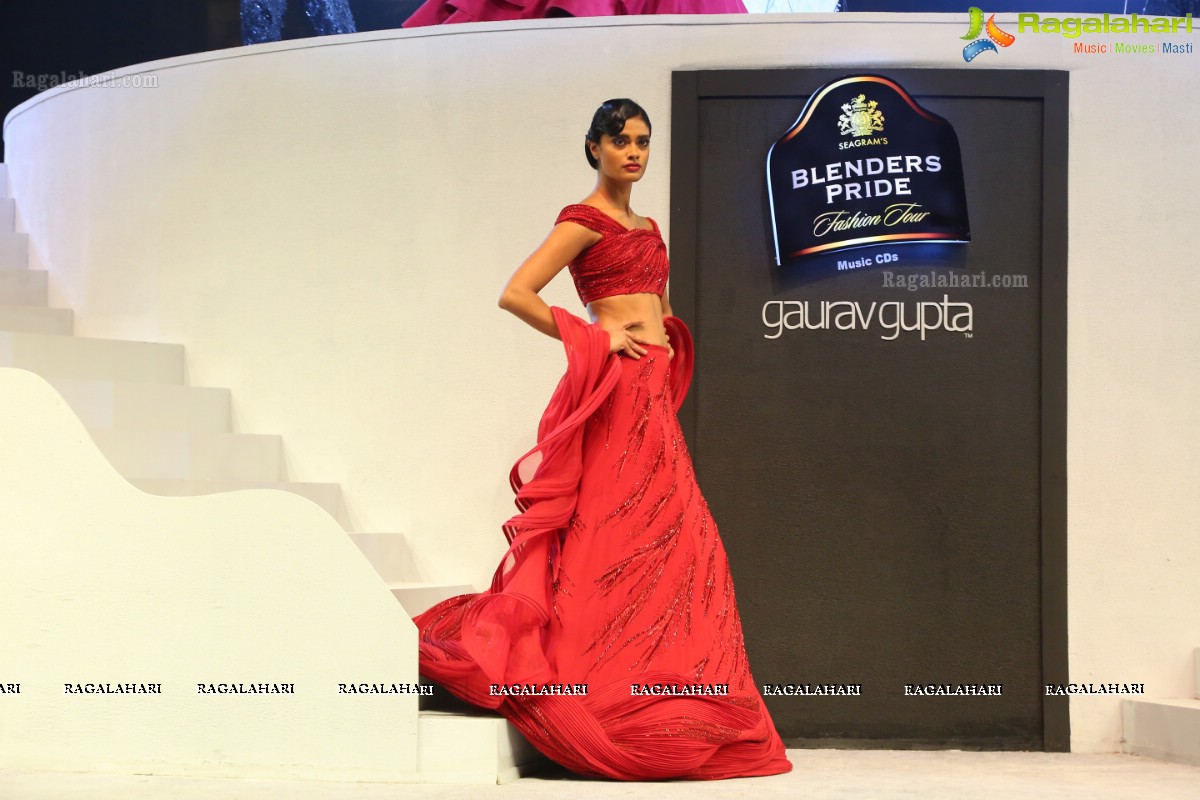 Blenders Pride Fashion Tour With Gaurav Gupta at Faluknama in Hyderabad