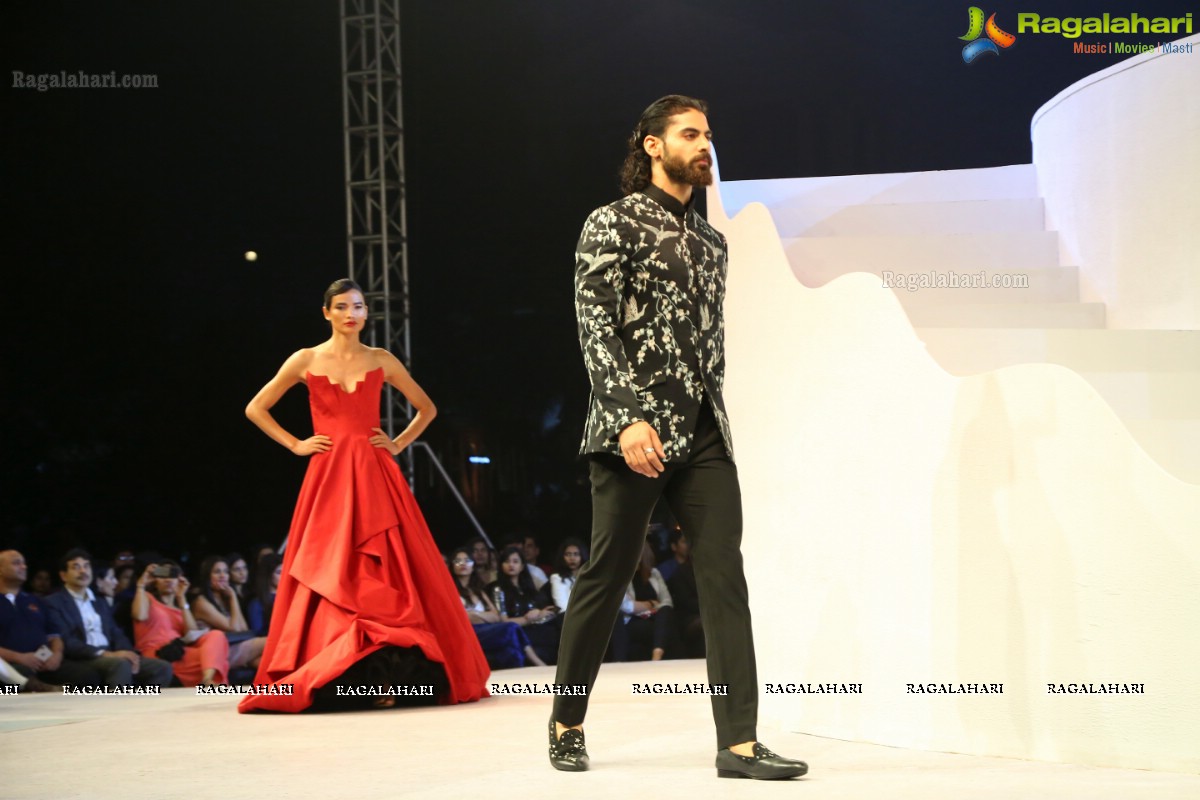 Blenders Pride Fashion Tour With Gaurav Gupta at Faluknama in Hyderabad