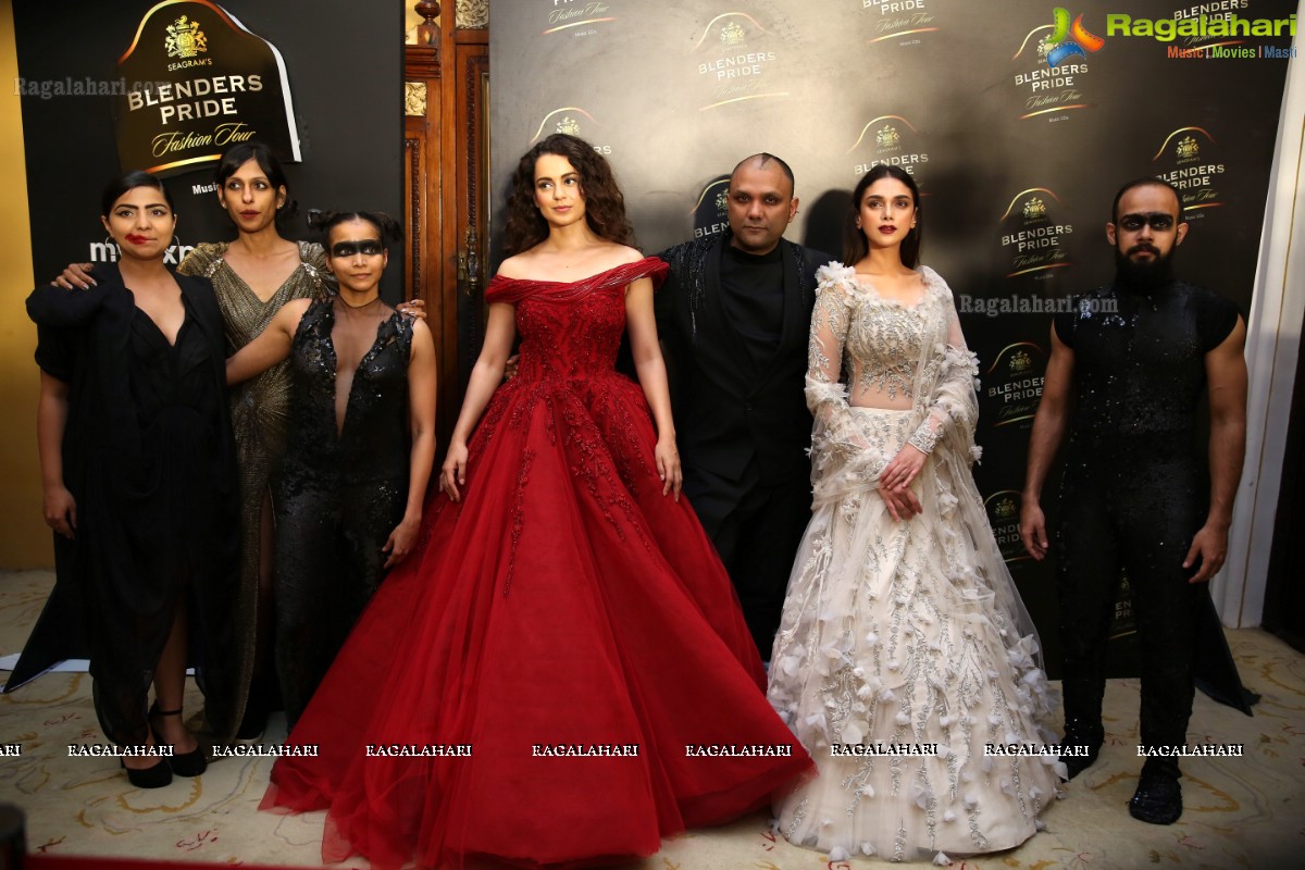 Blenders Pride Fashion Tour With Gaurav Gupta at Faluknama in Hyderabad