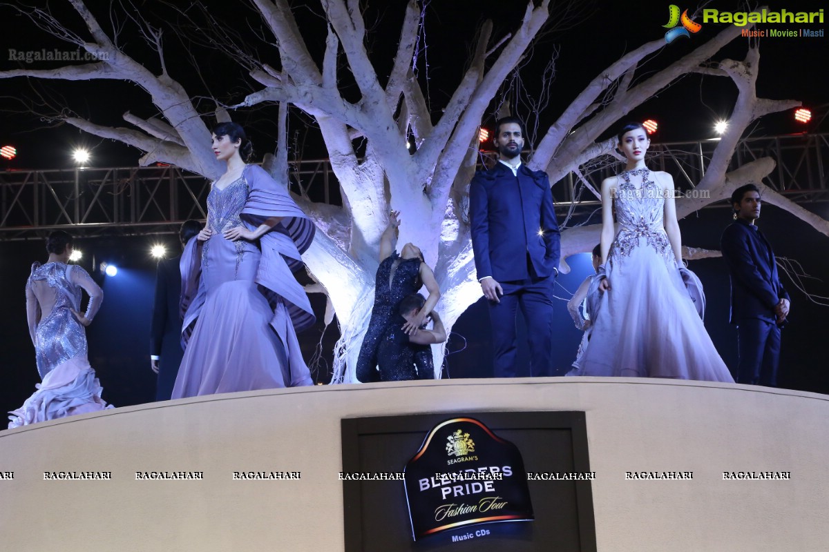 Blenders Pride Fashion Tour With Gaurav Gupta at Faluknama in Hyderabad