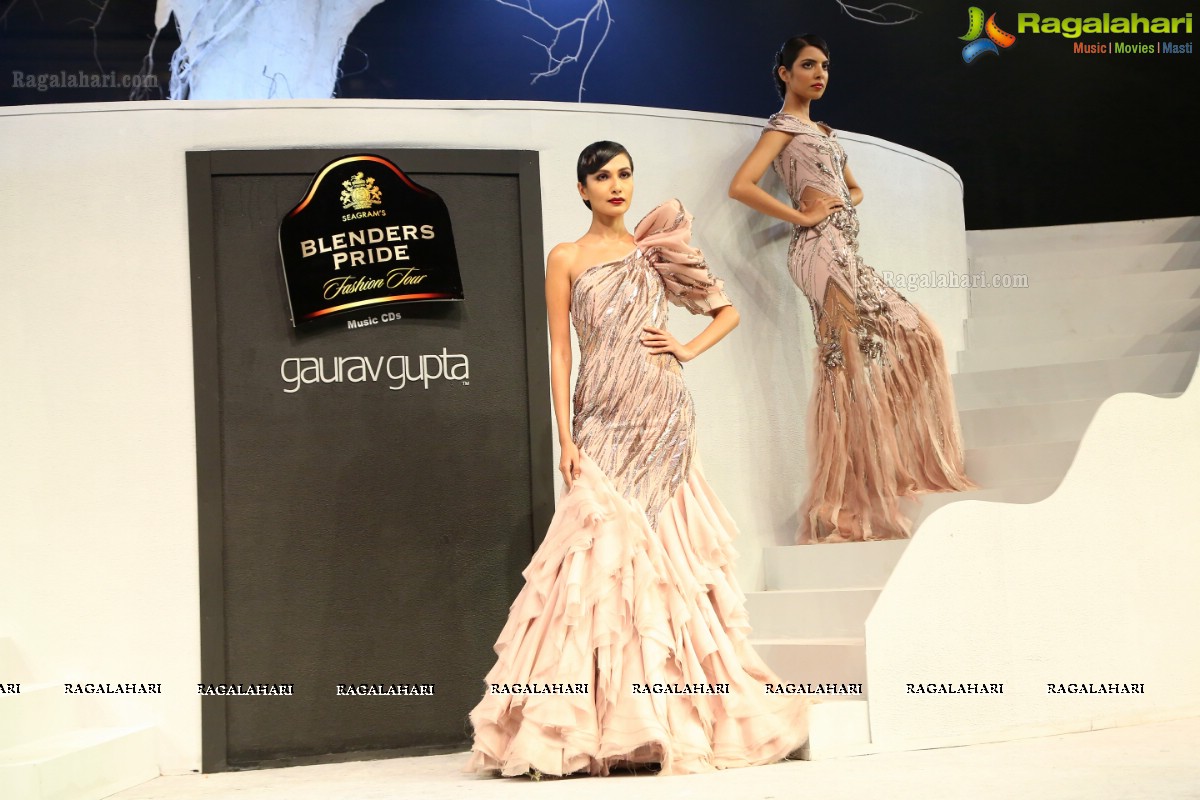 Blenders Pride Fashion Tour With Gaurav Gupta at Faluknama in Hyderabad