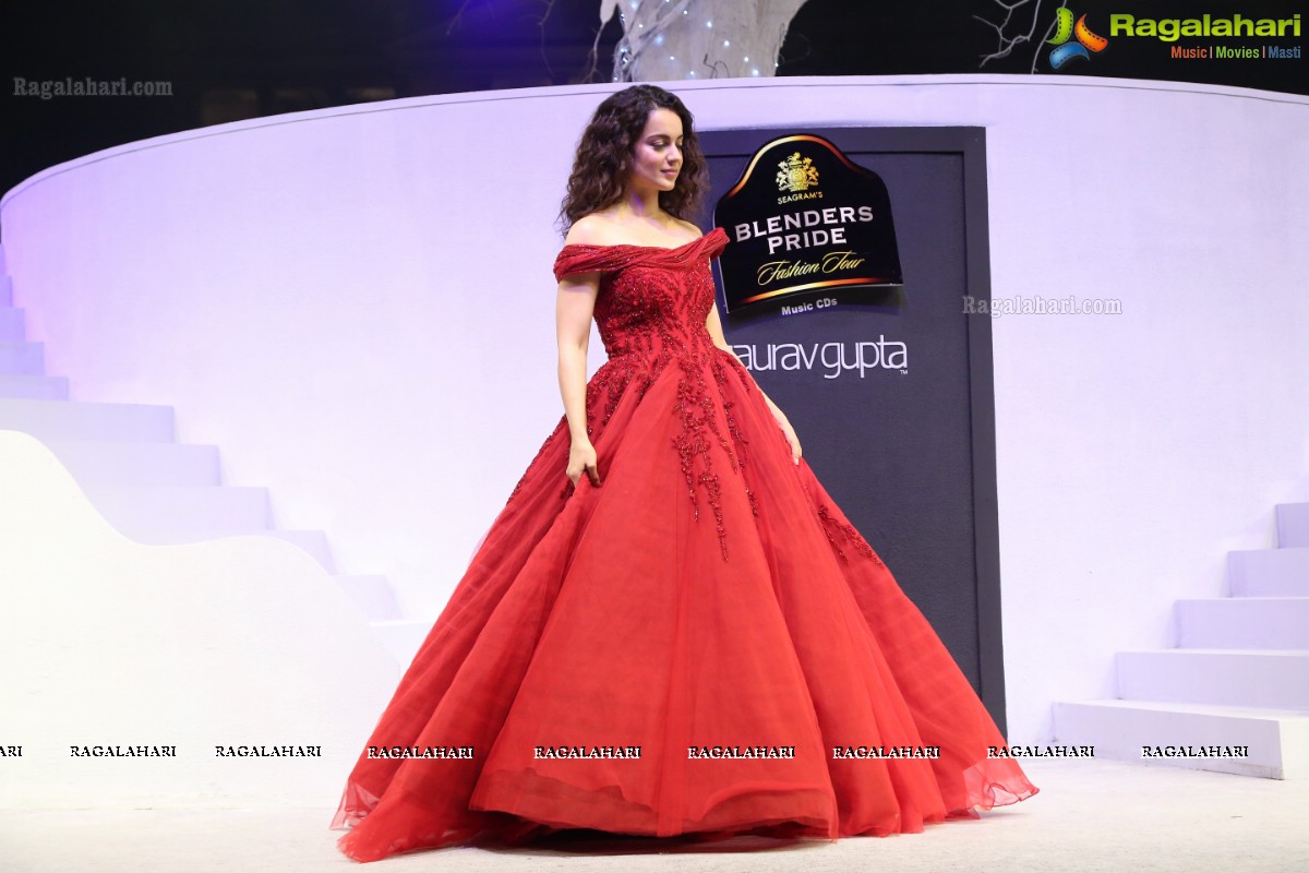 Blenders Pride Fashion Tour With Gaurav Gupta at Faluknama in Hyderabad