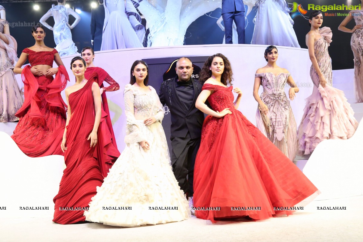 Blenders Pride Fashion Tour With Gaurav Gupta at Faluknama in Hyderabad