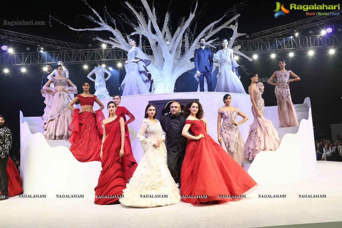 Blenders Pride Fashion Tour With Gaurav Gupta at Faluknama in Hyderabad