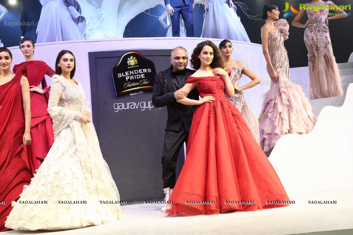 Blenders Pride Fashion Tour With Gaurav Gupta at Faluknama in Hyderabad