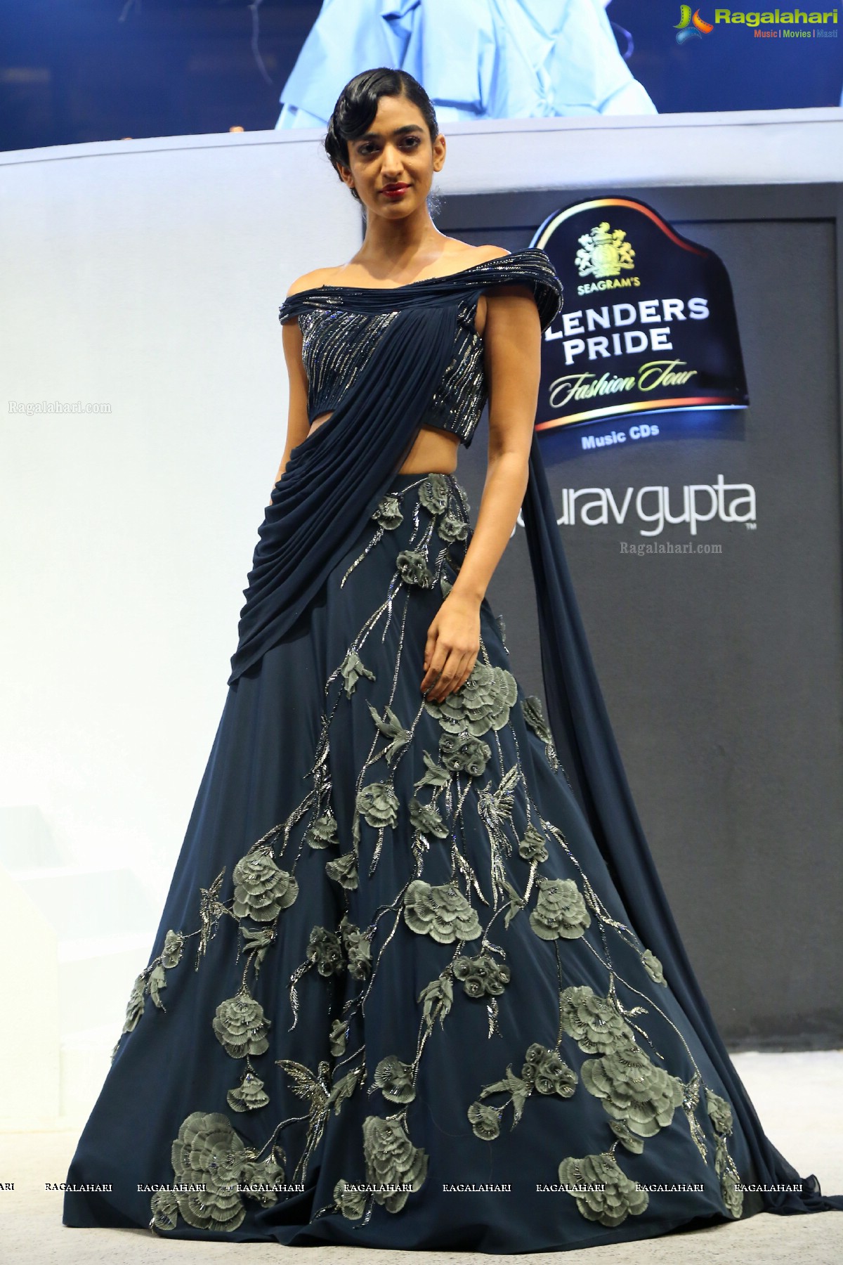 Blenders Pride Fashion Tour With Gaurav Gupta at Faluknama in Hyderabad