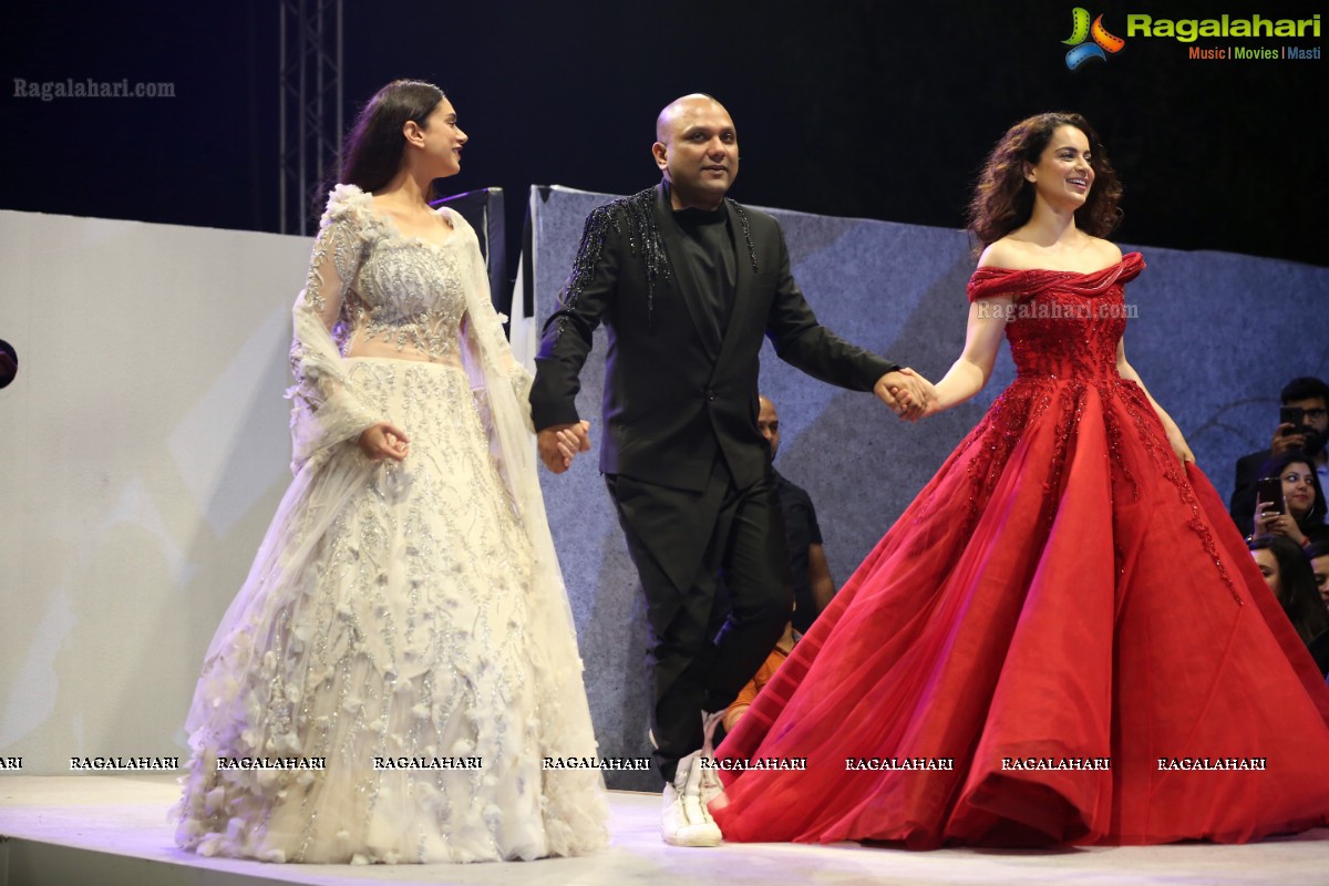 Blenders Pride Fashion Tour With Gaurav Gupta at Faluknama in Hyderabad