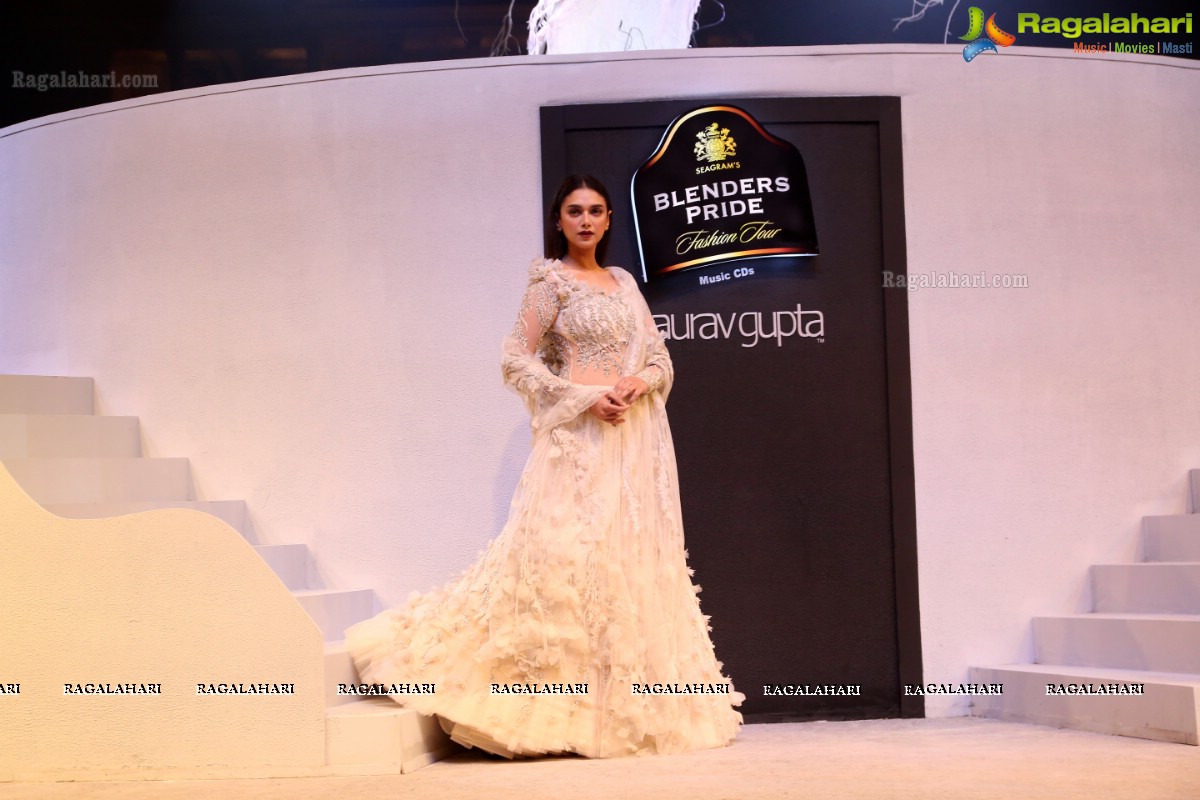 Blenders Pride Fashion Tour With Gaurav Gupta at Faluknama in Hyderabad