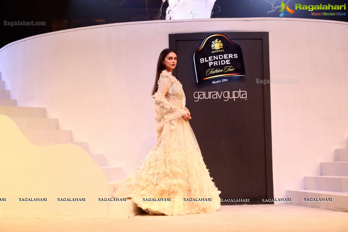 Blenders Pride Fashion Tour With Gaurav Gupta at Faluknama in Hyderabad