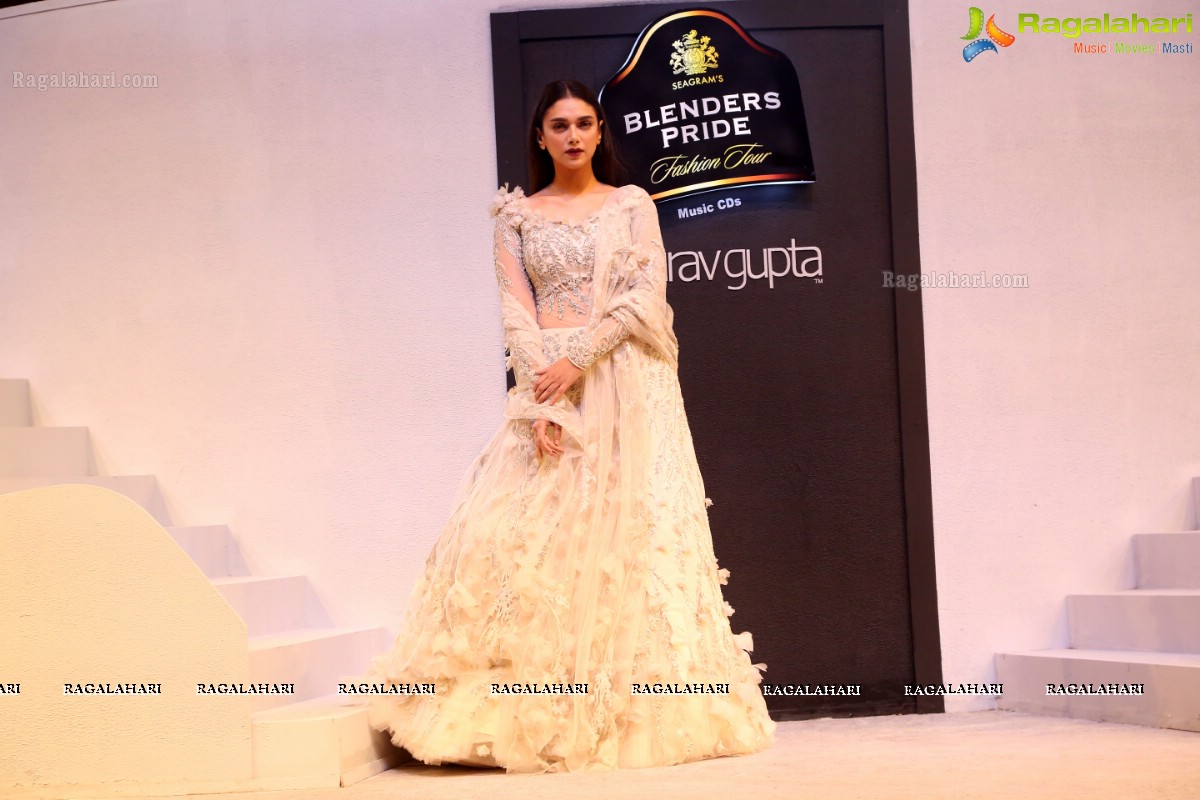 Blenders Pride Fashion Tour With Gaurav Gupta at Faluknama in Hyderabad