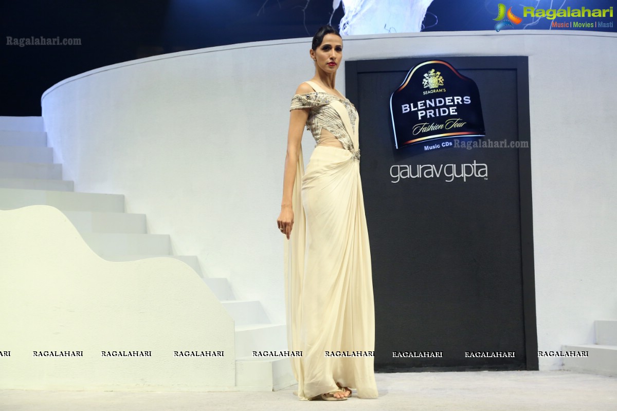 Blenders Pride Fashion Tour With Gaurav Gupta at Faluknama in Hyderabad