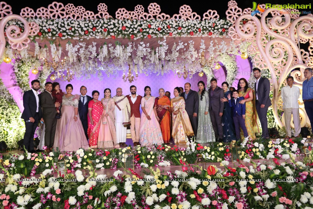 Harshith Reddy-Gouthami’s Celeb-Studded Wedding Reception
