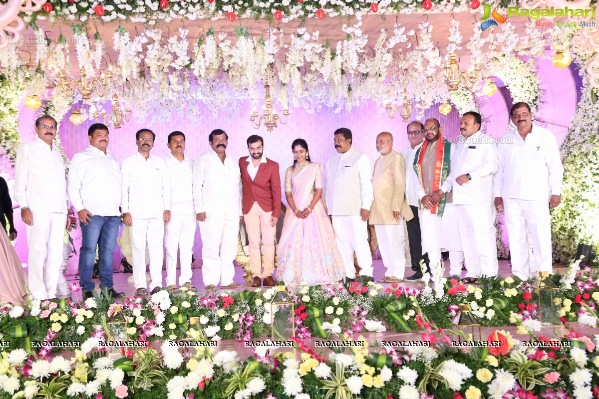 Harshith Reddy-Gouthami’s Celeb-Studded Wedding Reception