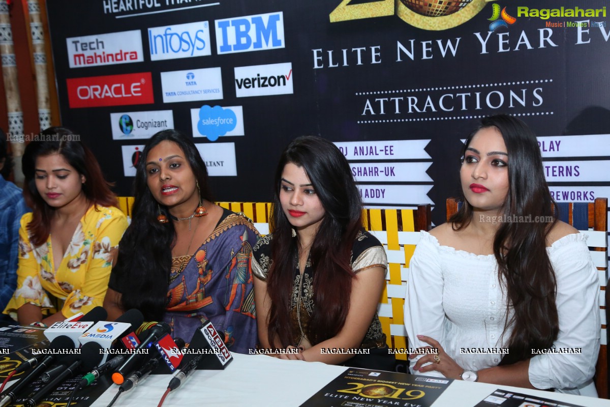 Elite New Year Eve 2019 Press Meet