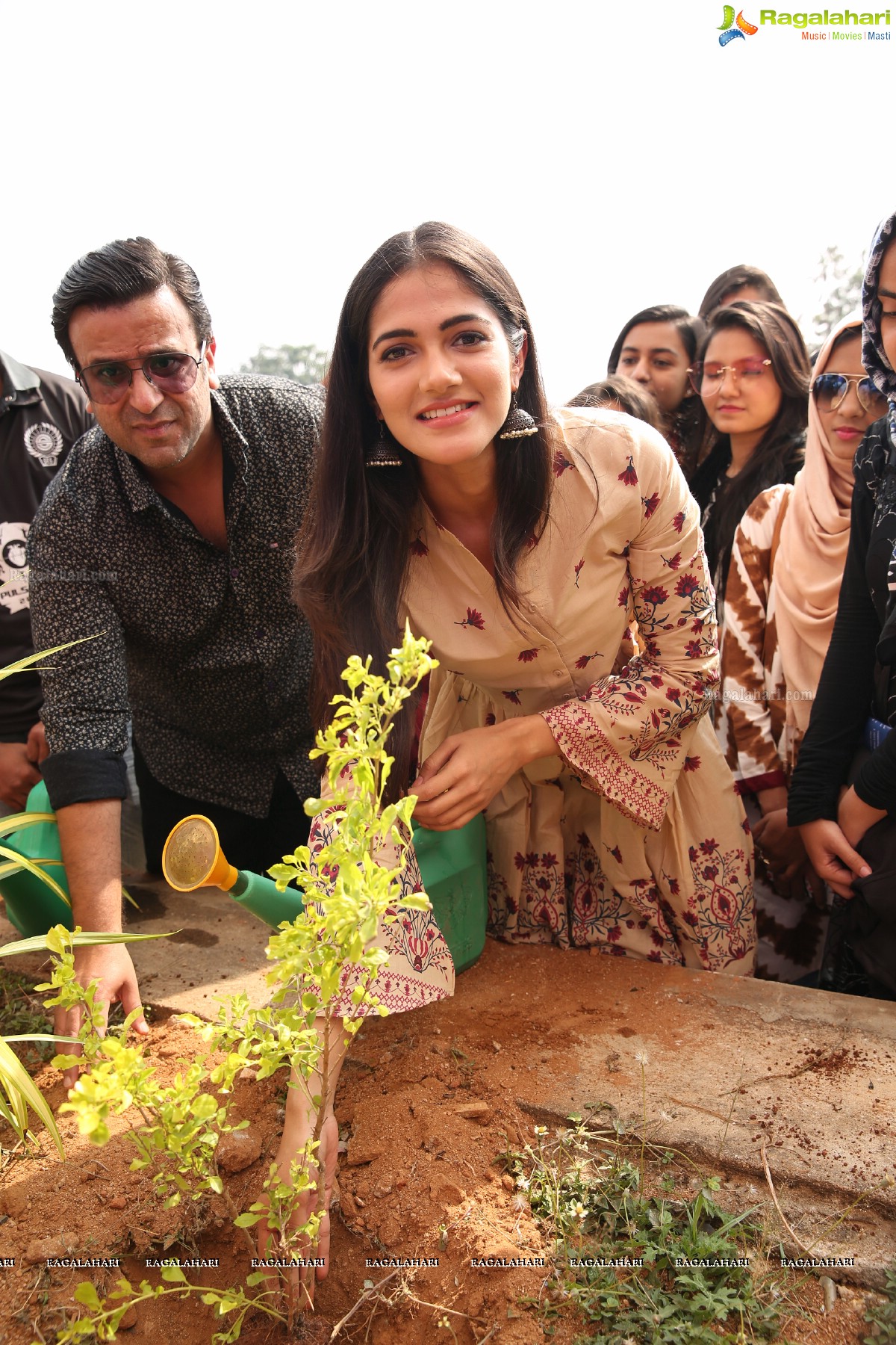 Simran Choudhary Participates in Haritha Haram at Pulsation 2018 Day-2 by SIMS