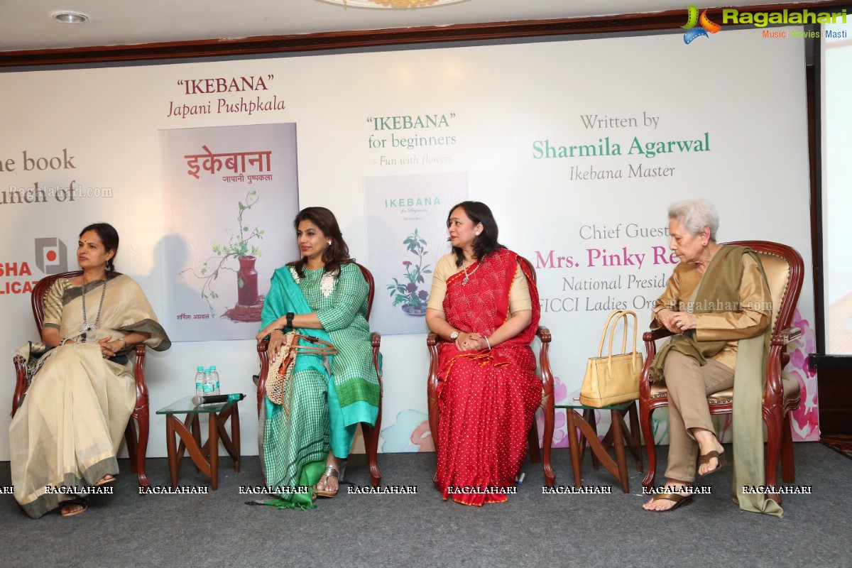 Ikebana Japani Pushpkala & Ikebana For Beginners Books Launch at Taj Banjara