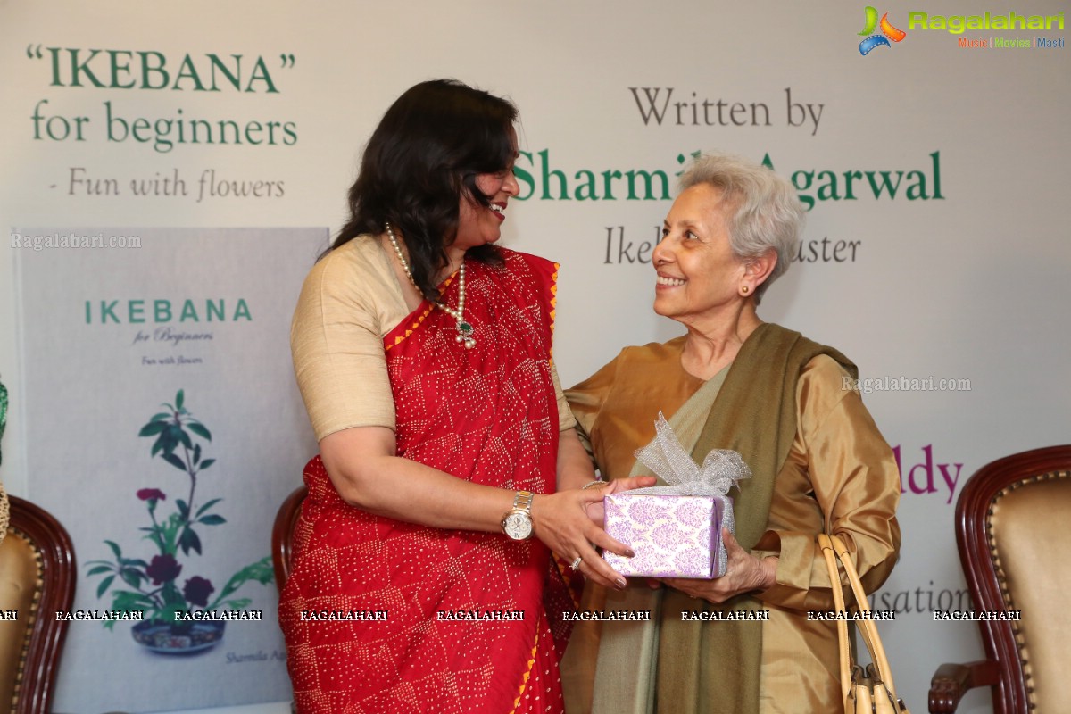 Ikebana Japani Pushpkala & Ikebana For Beginners Books Launch at Taj Banjara