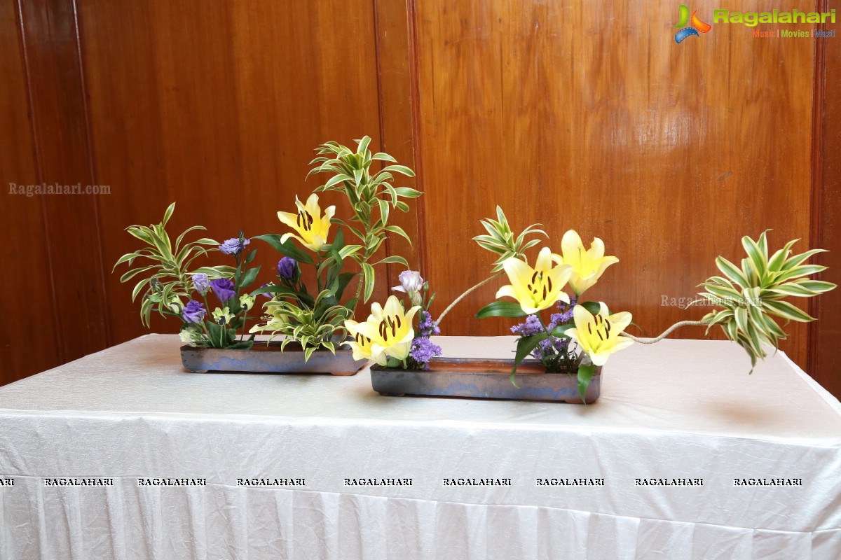 Ikebana Japani Pushpkala & Ikebana For Beginners Books Launch at Taj Banjara