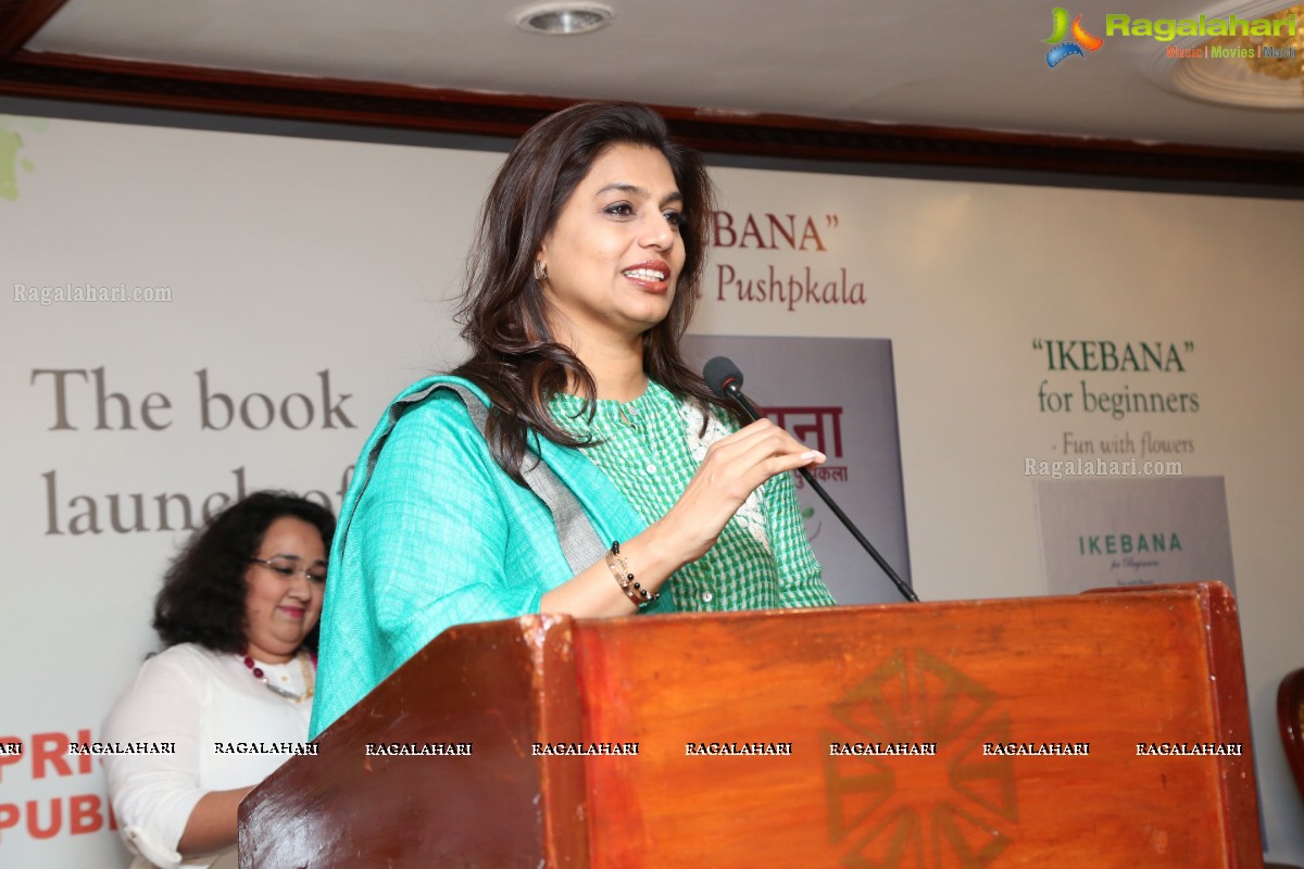 Ikebana Japani Pushpkala & Ikebana For Beginners Books Launch at Taj Banjara