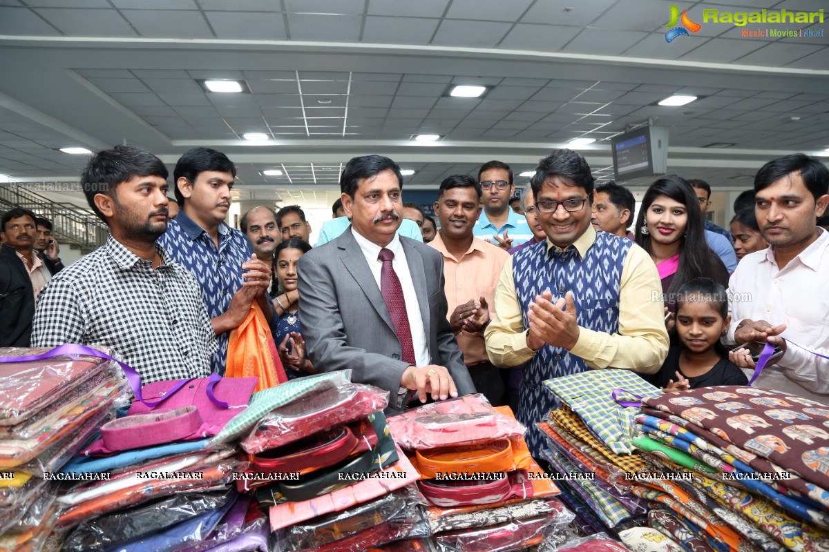 IT Handloom Mela Begins at Ameerpet Metro Railway Station 