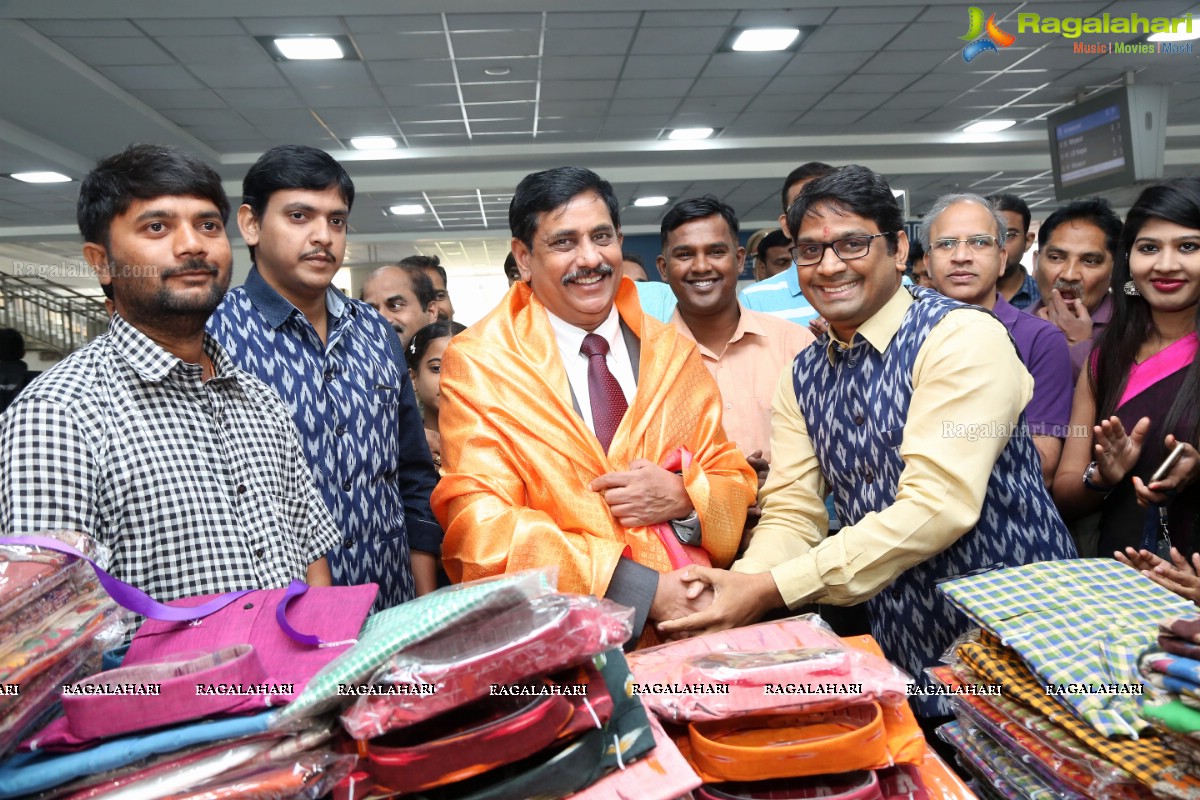 IT Handloom Mela Begins at Ameerpet Metro Railway Station 