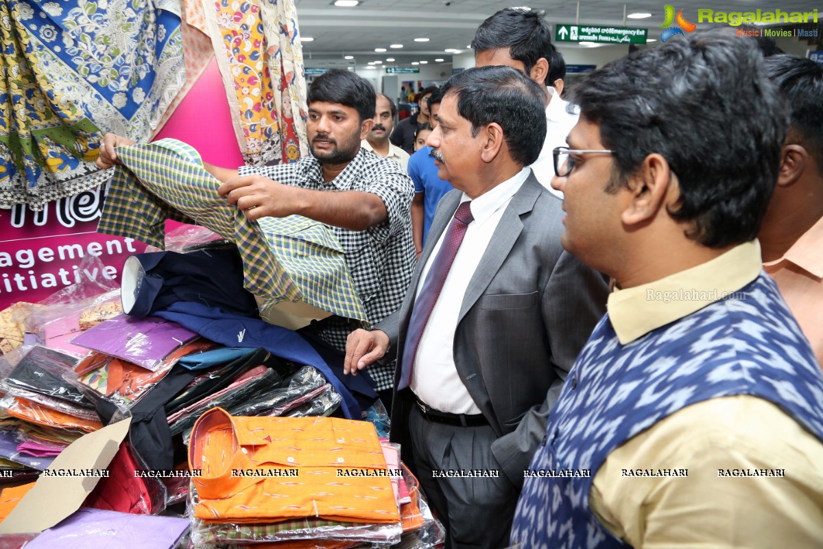 IT Handloom Mela Begins at Ameerpet Metro Railway Station 