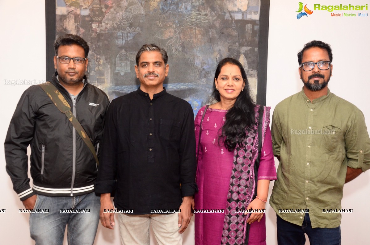 Svayambhu - Painting Exhibition By Sachin Jaltare @ Kalakriti Art Gallery