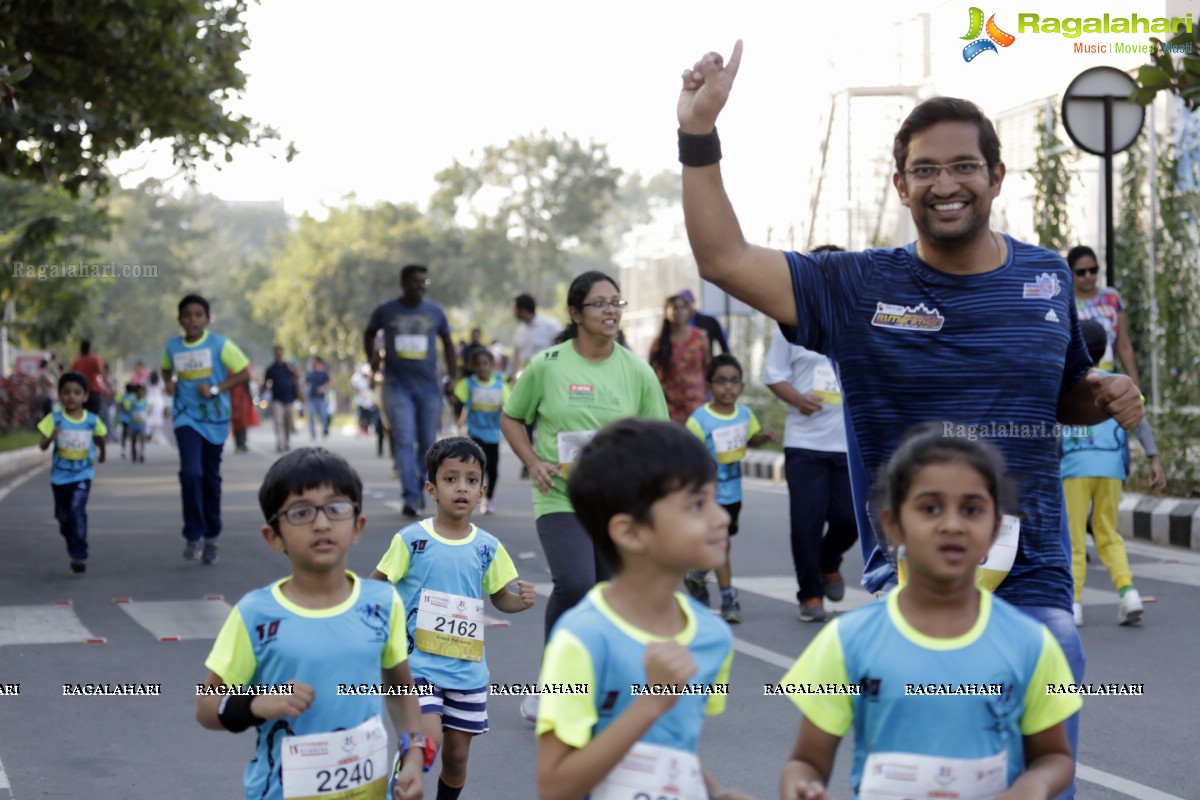 Hyderabad Kids Run 2018 at Hitex Exhibition Center