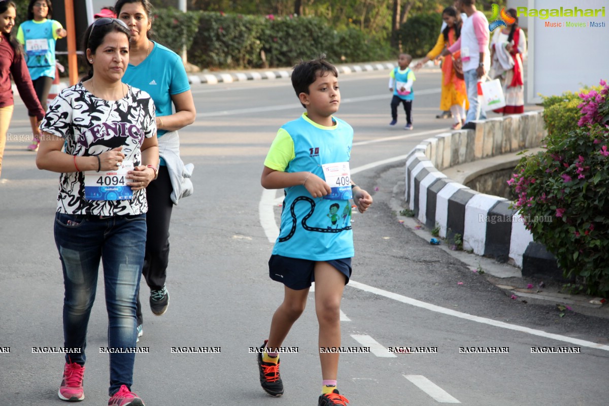 Hyderabad Kids Run 2018 at Hitex Exhibition Center