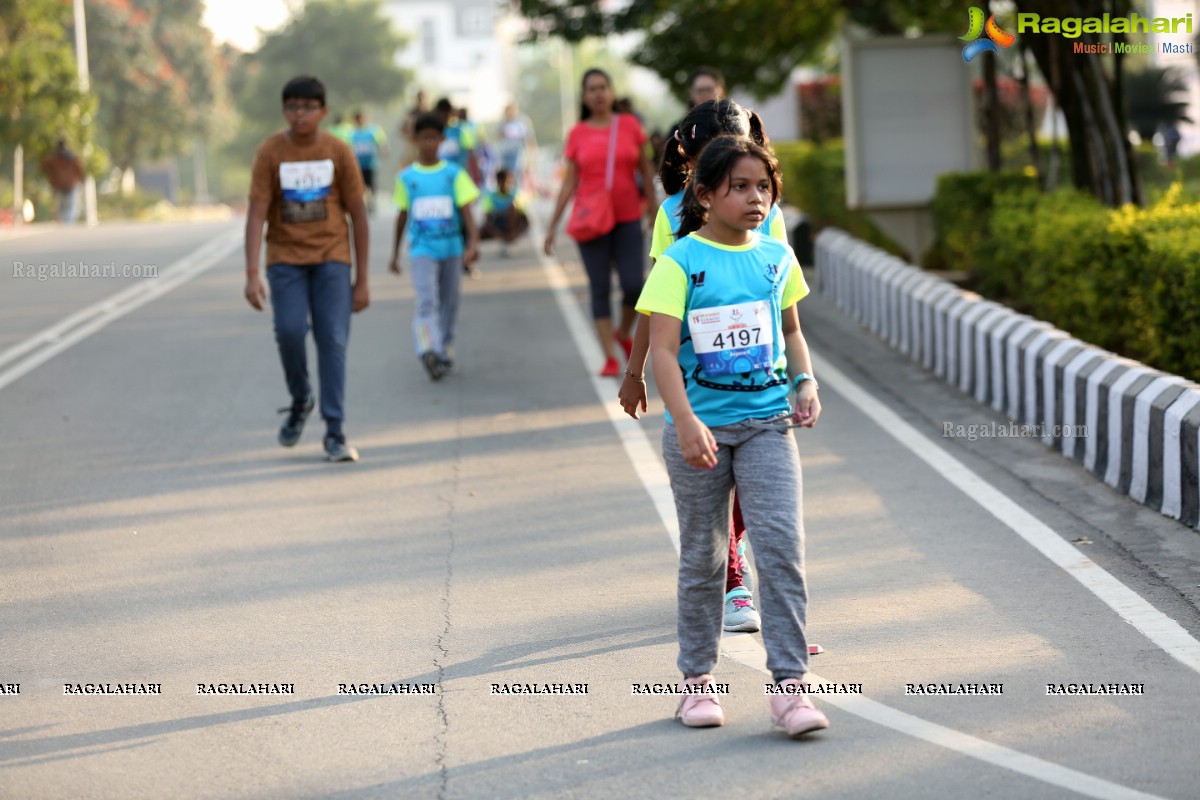 Hyderabad Kids Run 2018 at Hitex Exhibition Center