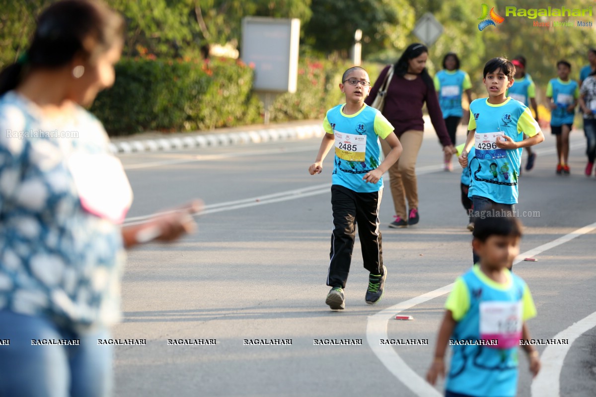 Hyderabad Kids Run 2018 at Hitex Exhibition Center