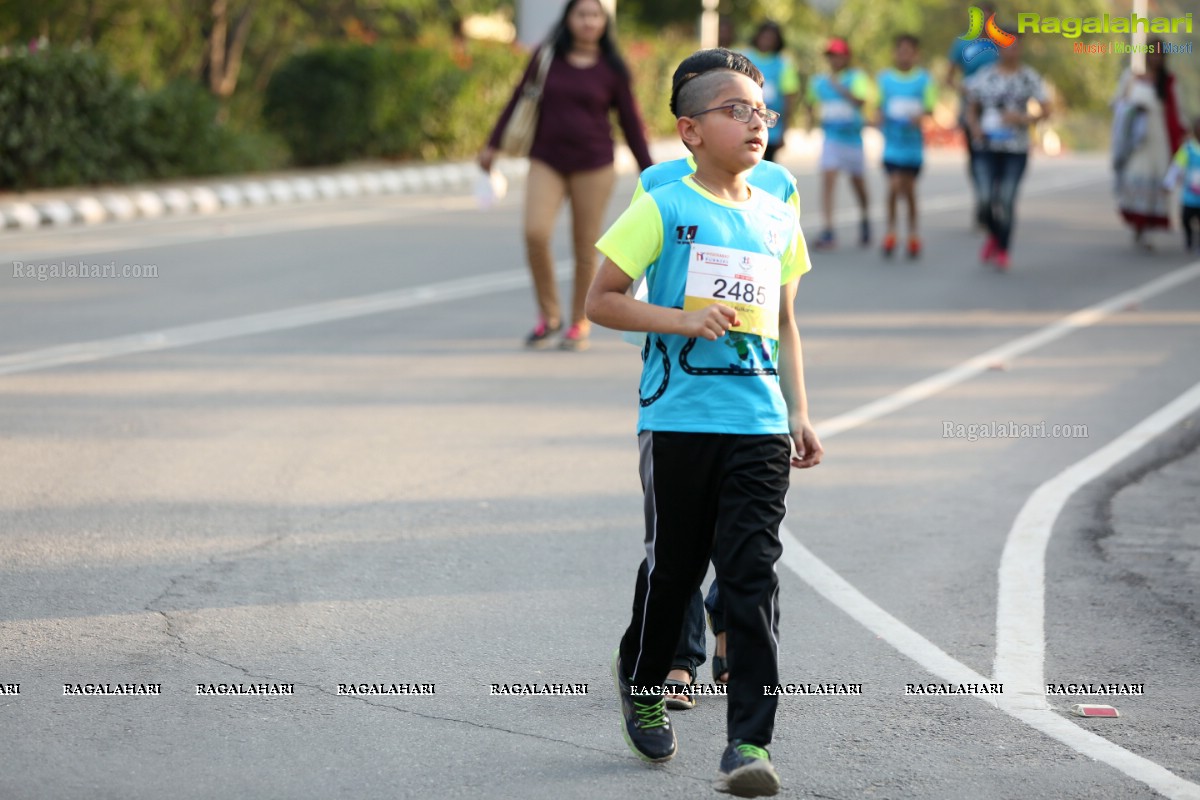 Hyderabad Kids Run 2018 at Hitex Exhibition Center