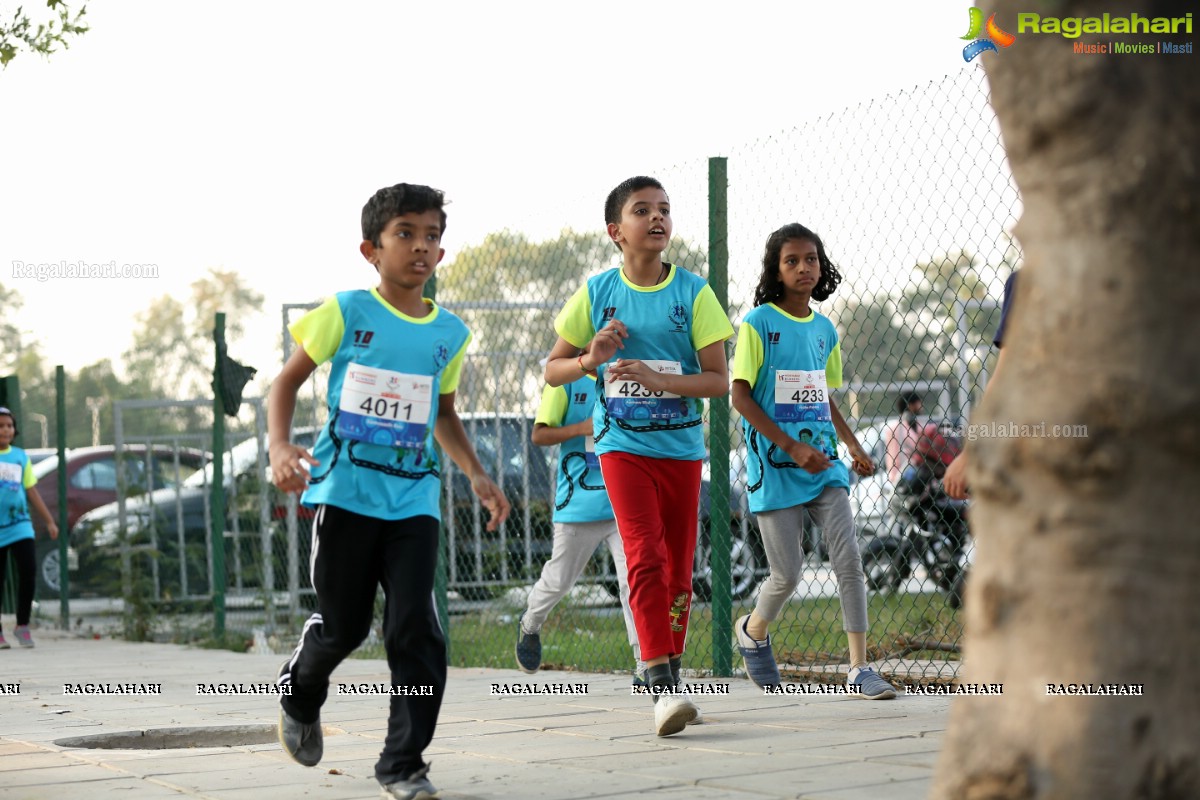 Hyderabad Kids Run 2018 at Hitex Exhibition Center